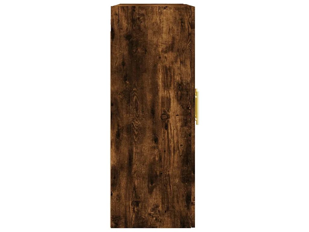 Mobile a Parete Rovere Fumo 69,5x34x90 cm