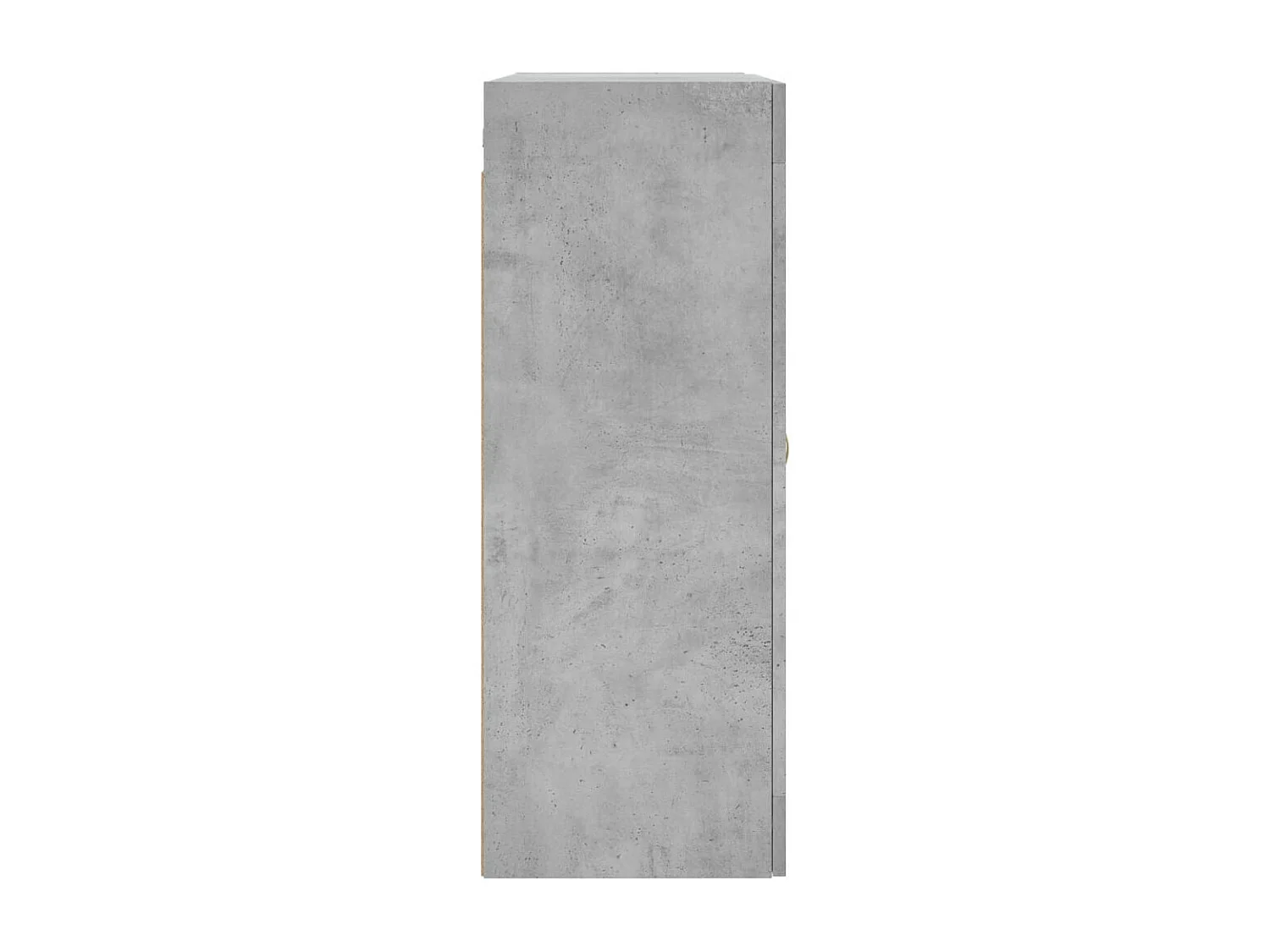 Armoires murales 2 pcs gris béton bois d'ingénierie