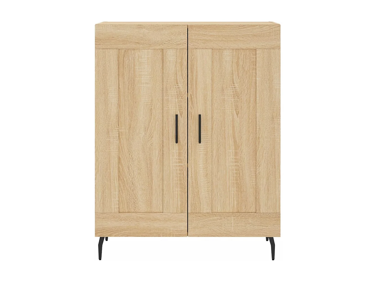 Buffet chêne sonoma 69,5x34x90 cm bois d'ingénierie
