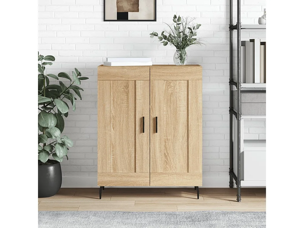 Sideboard Sonoma-Eiche 69,5x34x90 cm Holzwerkstoff