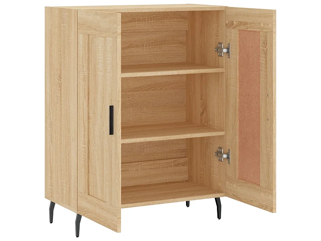 Sideboard Sonoma-Eiche 69,5x34x90 cm Holzwerkstoff