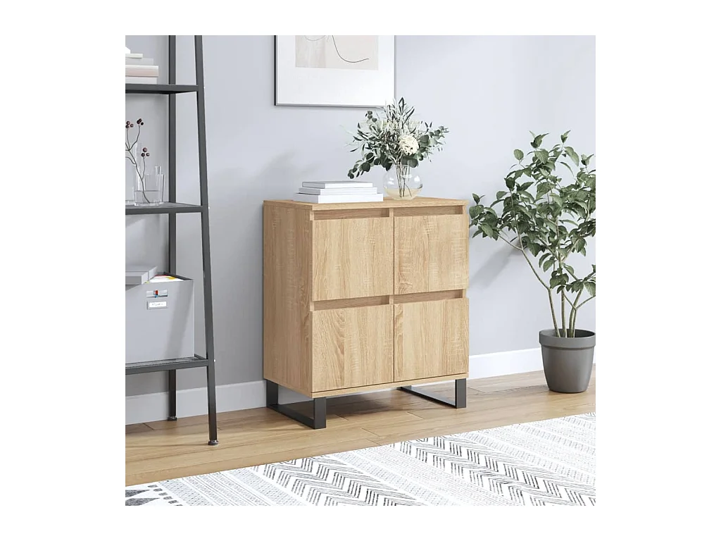 Buffet Chêne sonoma 60x35x70 cm Bois d'ingénierie