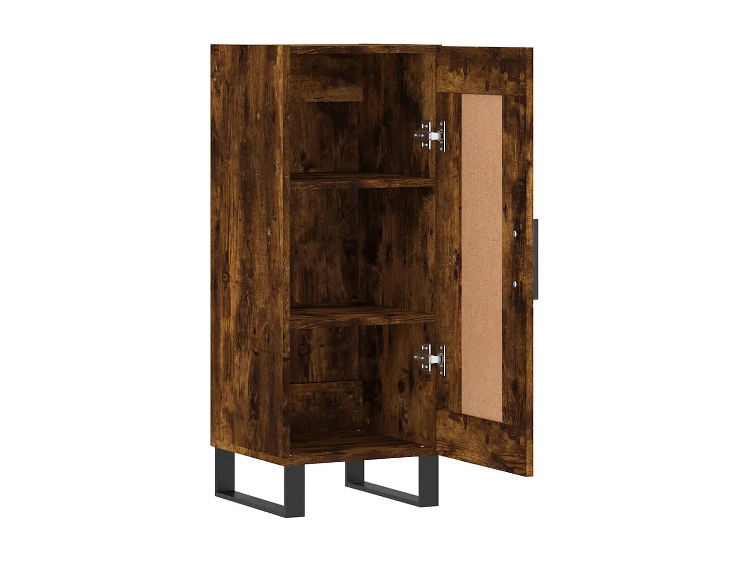 Sideboard Räuchereiche 34,5x34x90 cm Holzwerkstoff