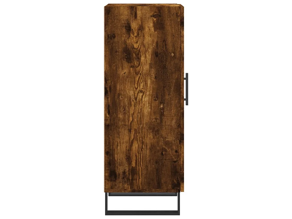 Buffet Chêne fumé 34,5x34x90 cm Bois d'ingénierie