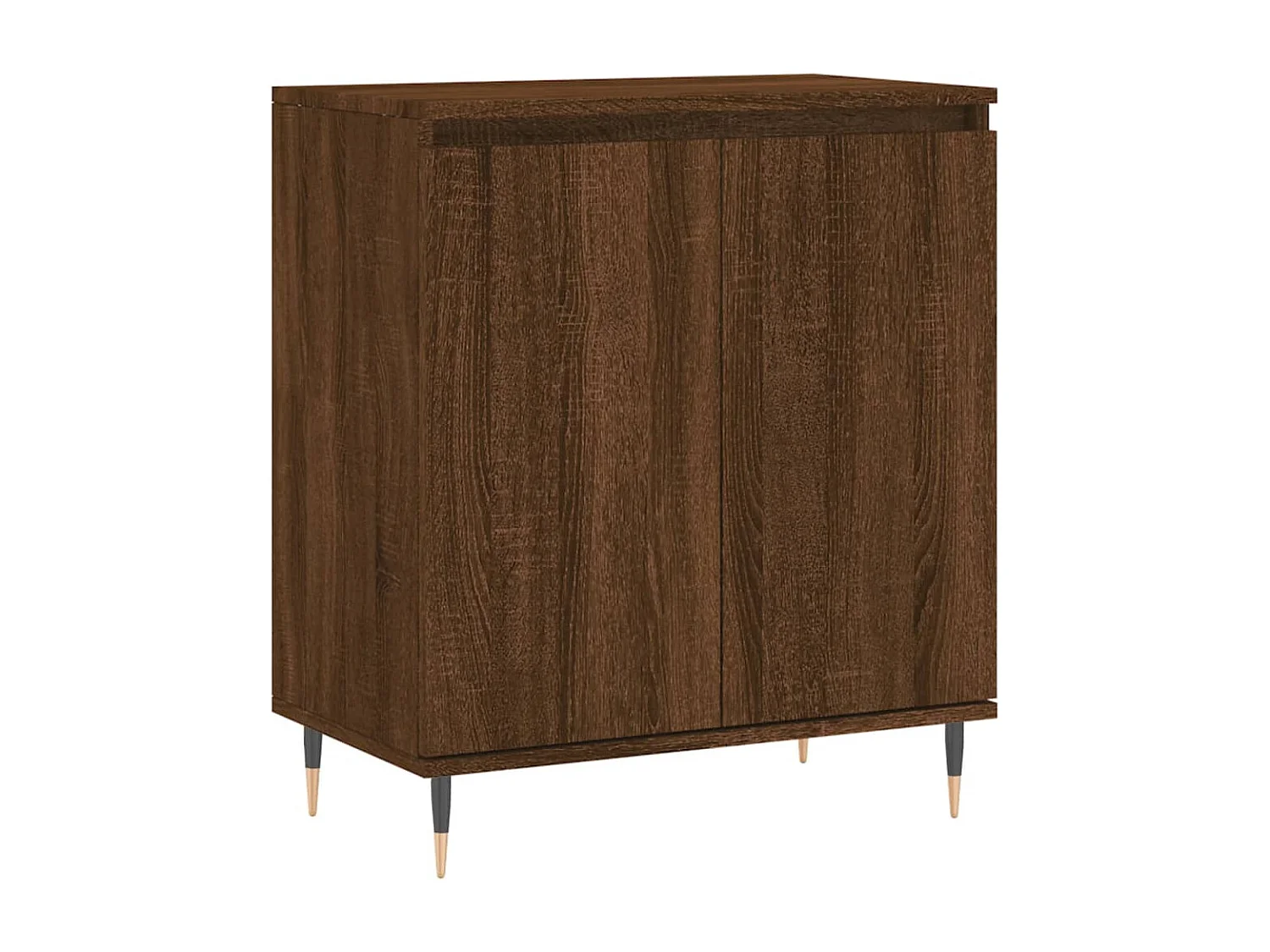 Buffet Chêne marron 60x35x70 cm Bois d'ingénierie