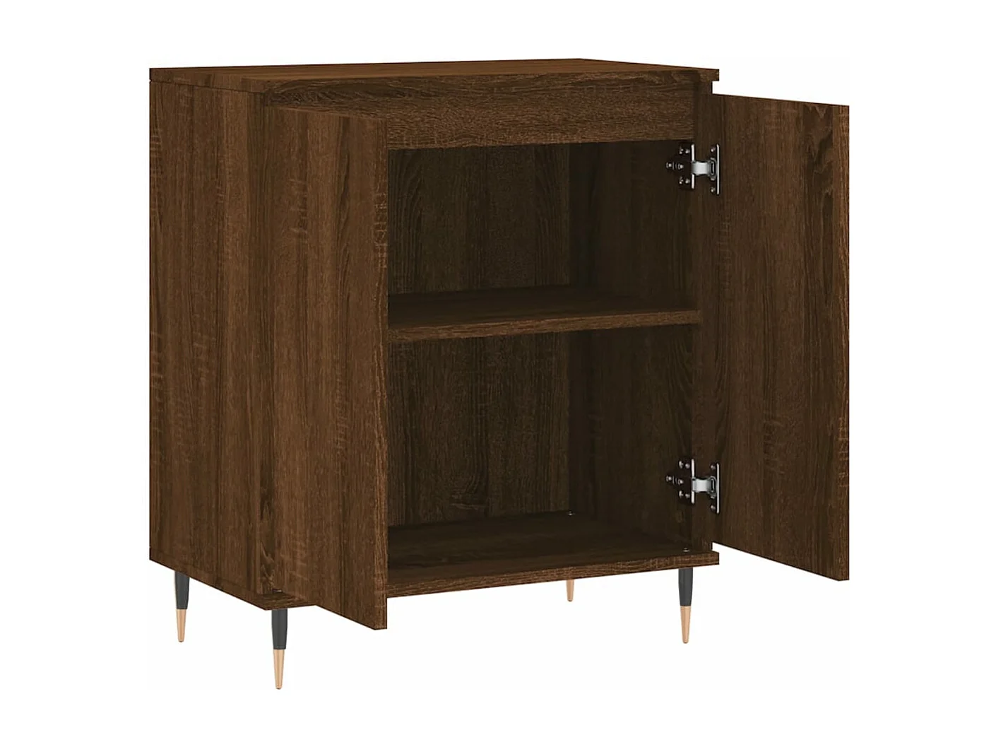 Buffet Chêne marron 60x35x70 cm Bois d'ingénierie