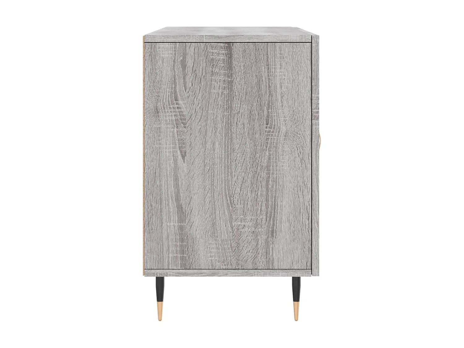 Buffet sonoma gris 100x36x60 cm bois d'ingénierie