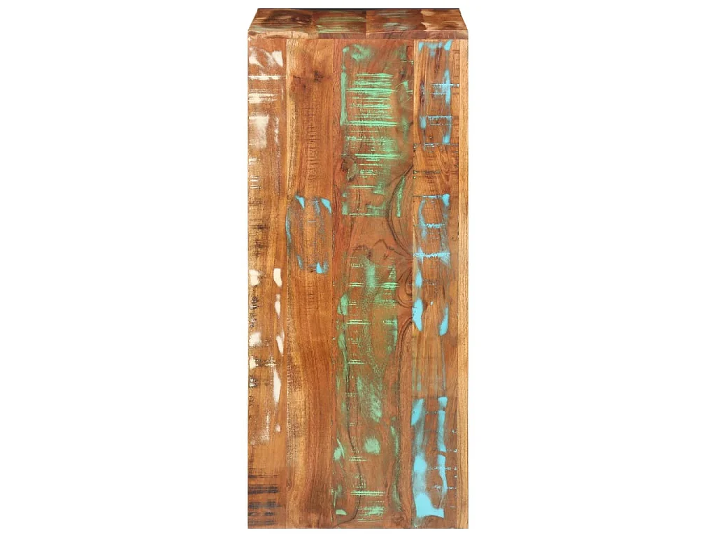 Aparador de madera maciza reciclada 55x33x75 cm