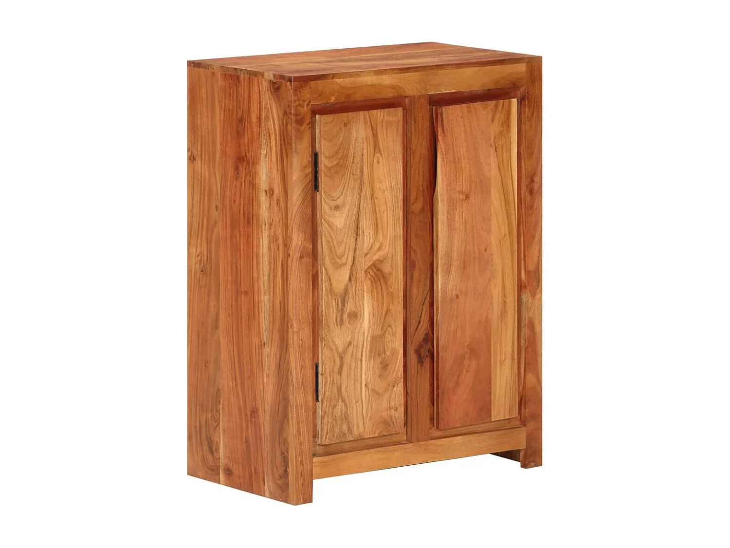 Sideboard 55x33x75 cm Massivholz Akazie