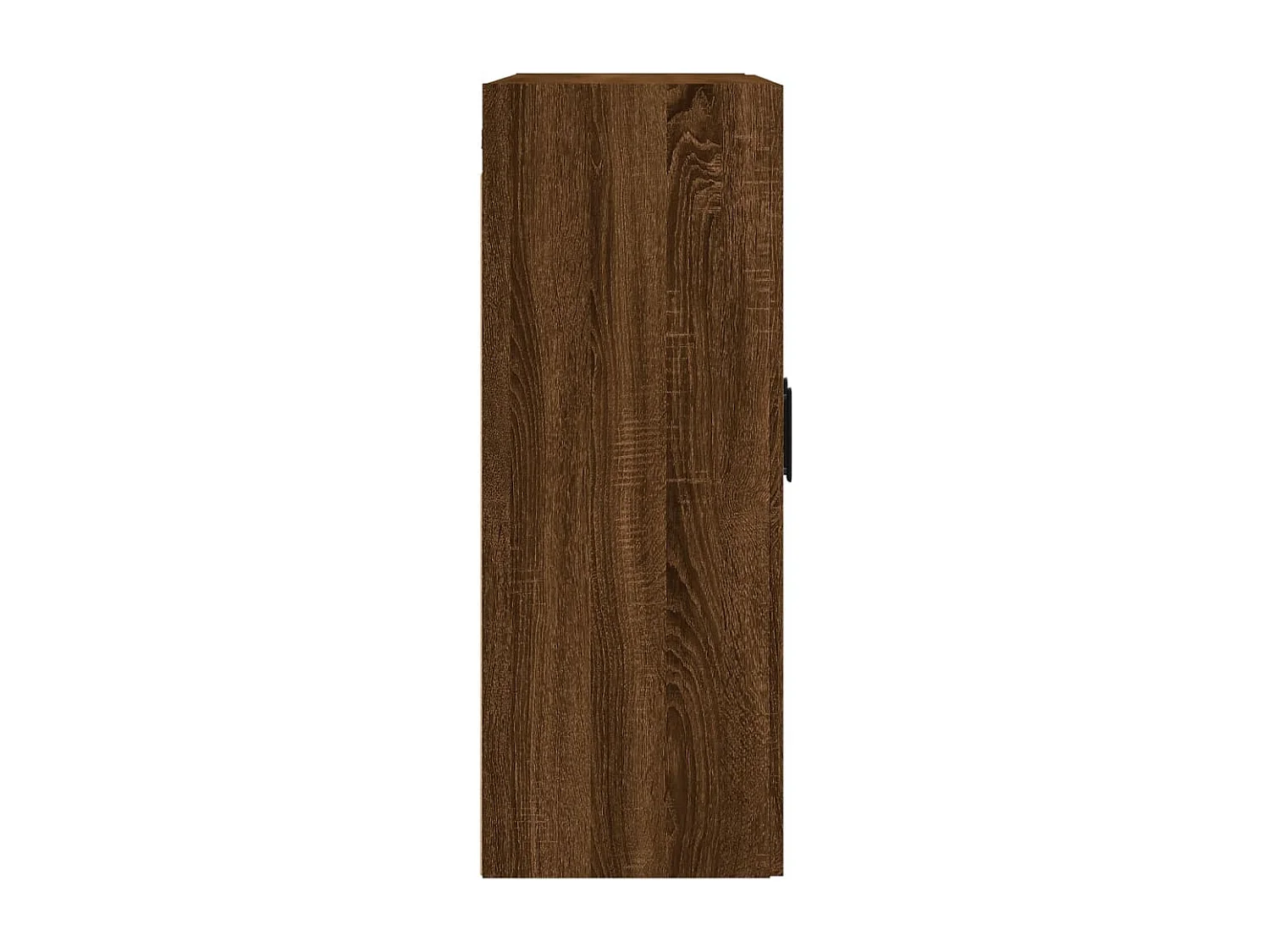 Wandkast 69,5x34x90 cm bewerkt hout bruin eikenkleur