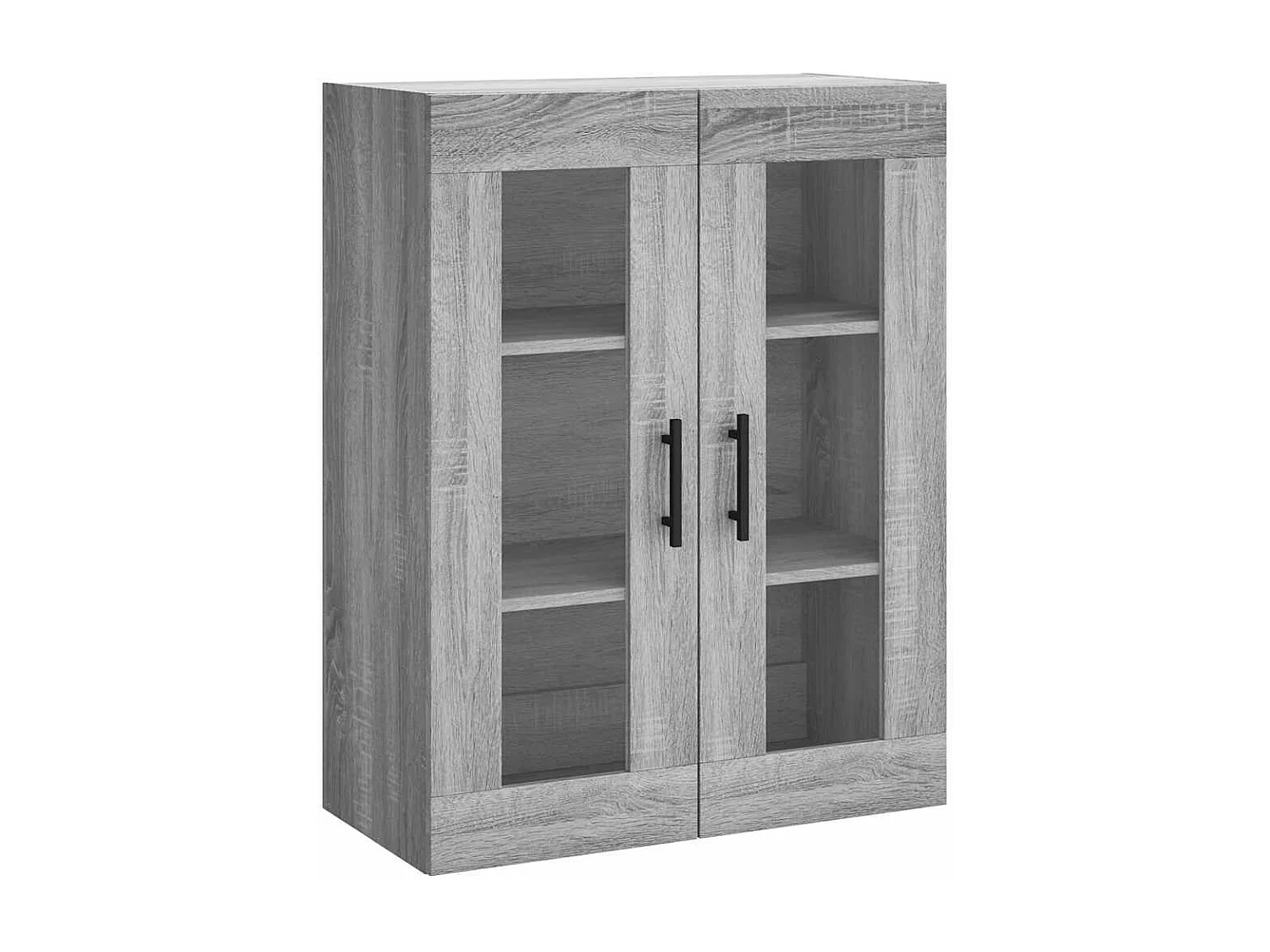 Armoire murale sonoma gris 69,5x34x90 cm