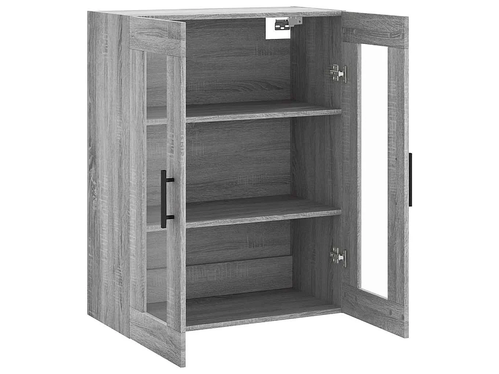 Wandschrank Grau Sonoma 69,5x34x90 cm