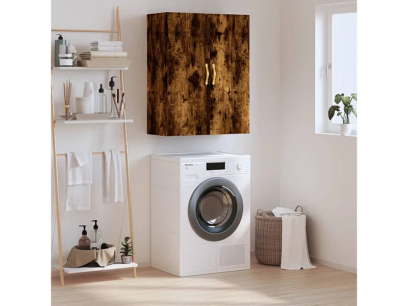 Wandschrank Räuchereiche 69,5x34x90 cm