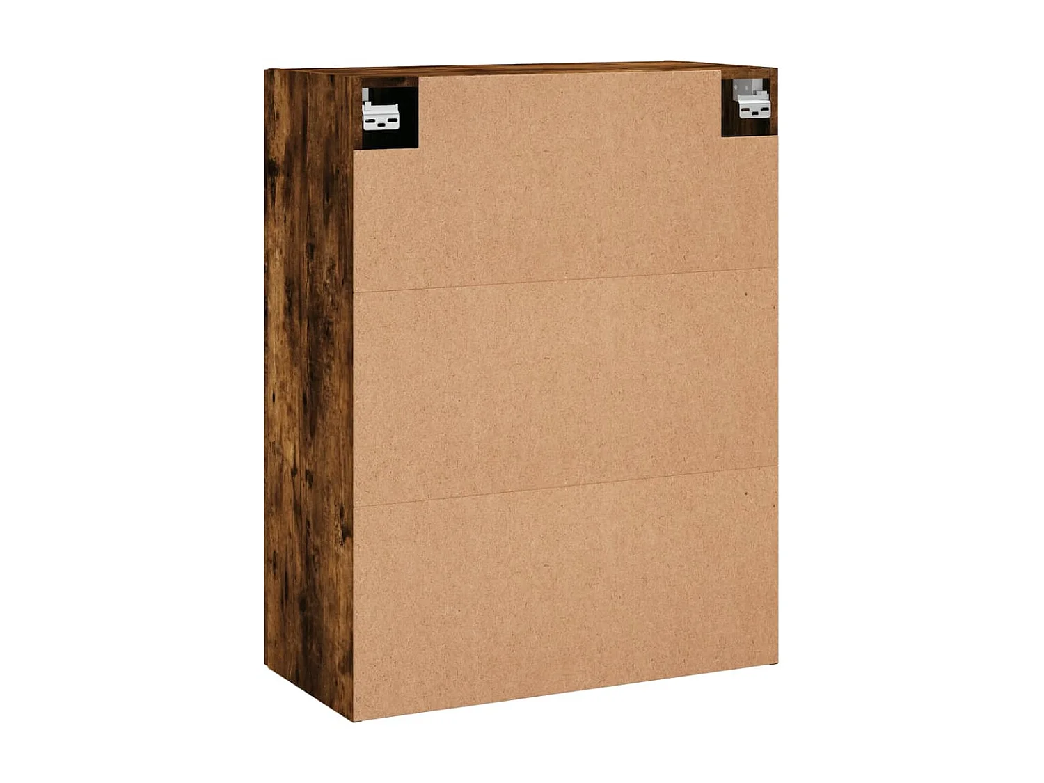 Armoire murale chêne fumé 69,5x34x90 cm