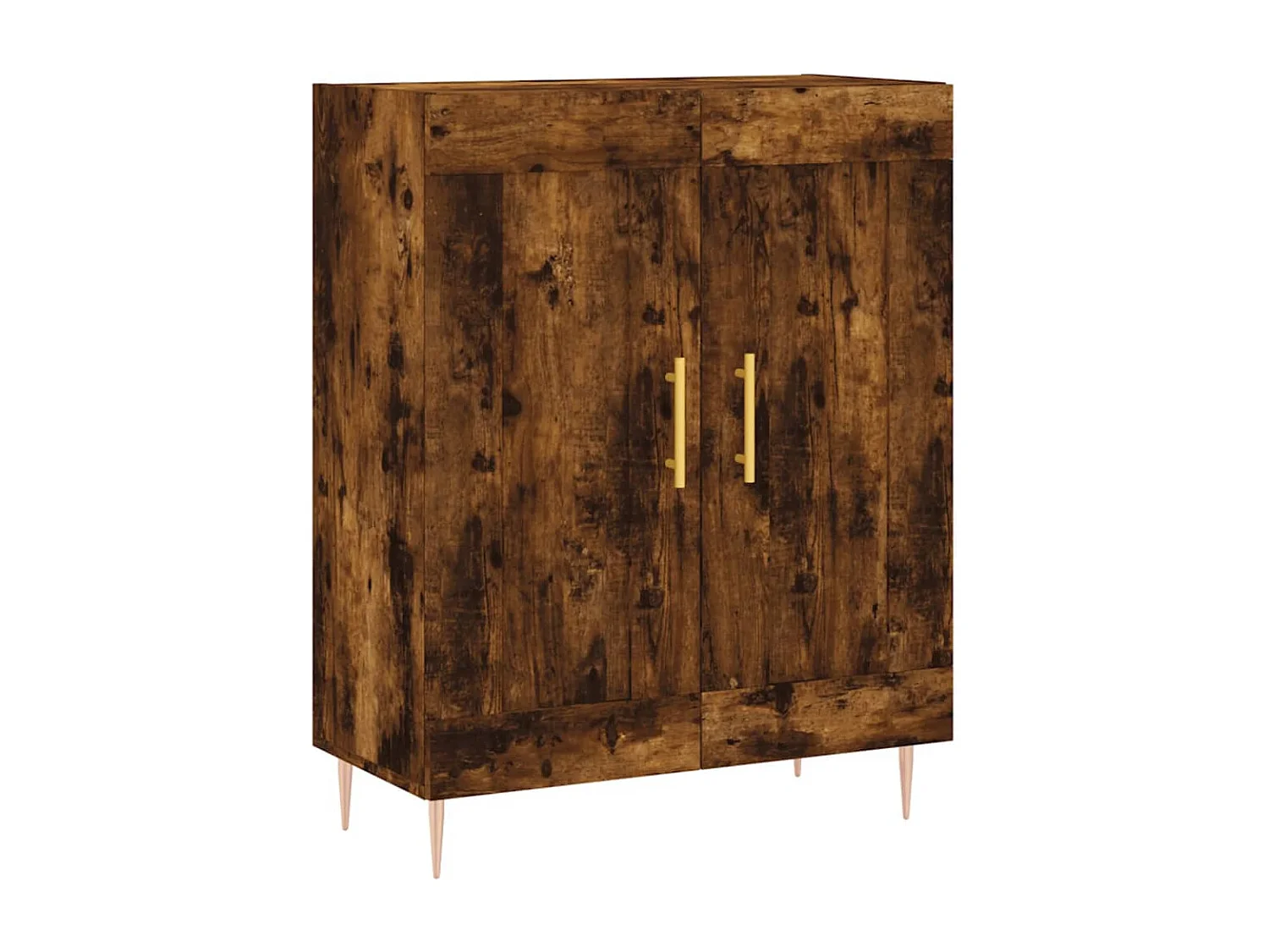 Aparador 69,5x34x90 cm derivados de madeira cor carvalho fumado