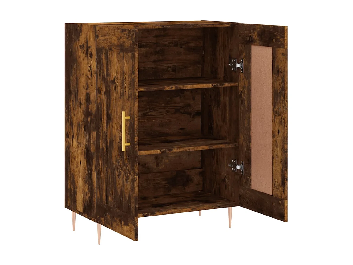 Aparador 69,5x34x90 cm derivados de madeira cor carvalho fumado