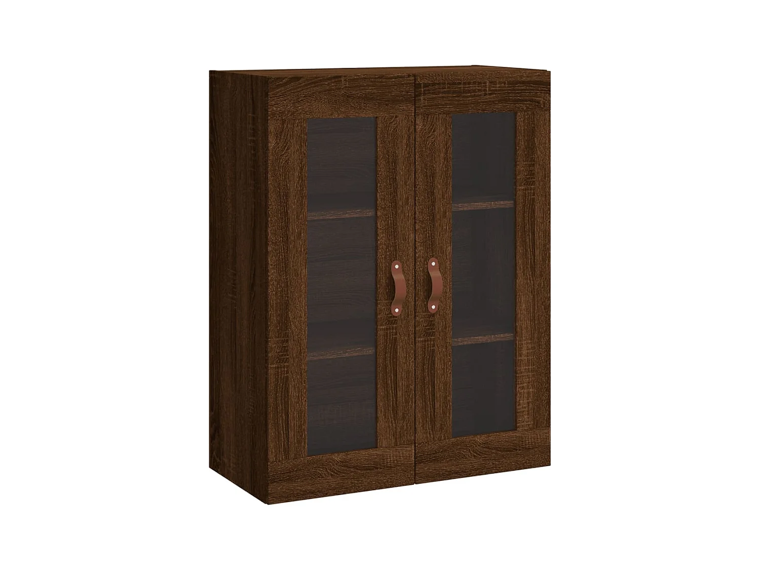 Armoire murale chêne marron 69,5x34x90 cm