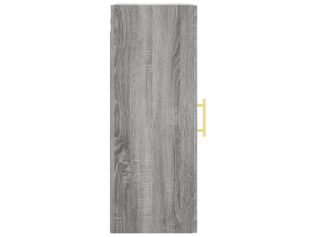 Mobile a Parete Grigio Sonoma 34,5x34x90 cm