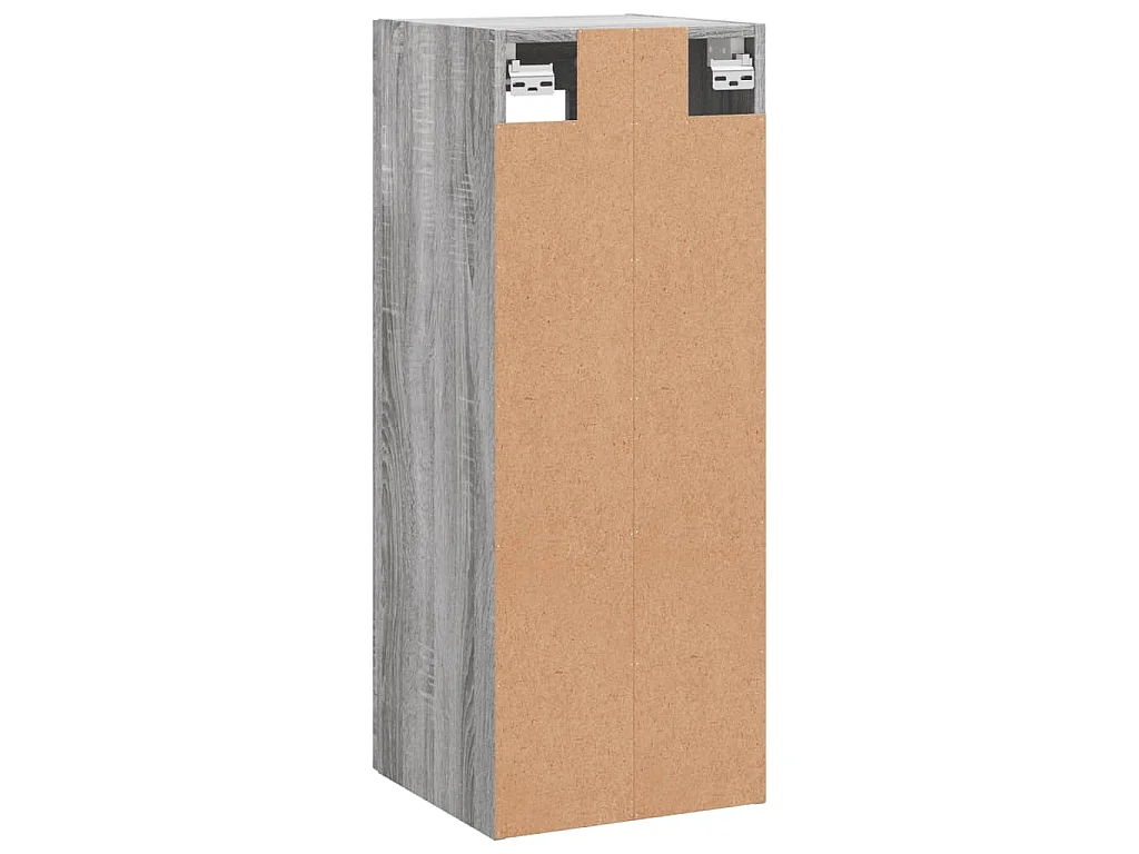 Mobile a Parete Grigio Sonoma 34,5x34x90 cm
