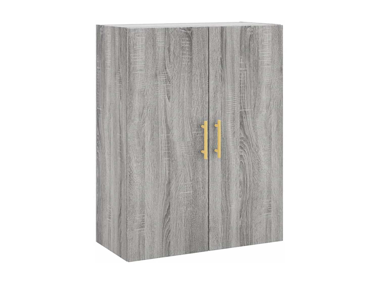 Wandschrank Grau Sonoma 69,5x34x90 cm