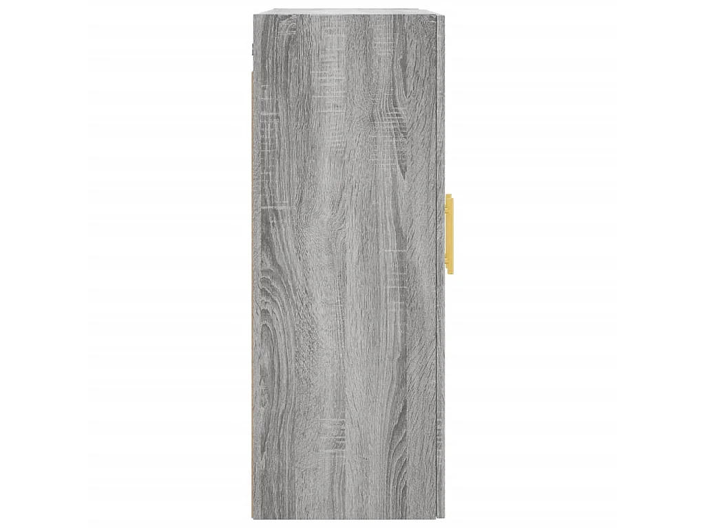 Wandkast 69,5x34x90 cm grijs sonoma eikenkleurig