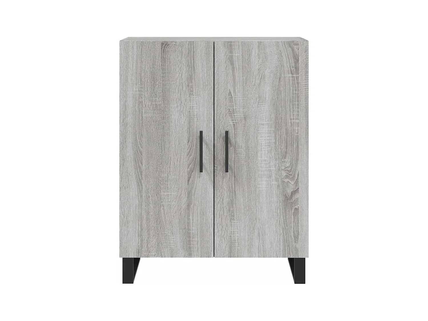 Highboard Grau Sonoma 69,5x34x180 cm Holzwerkstoff