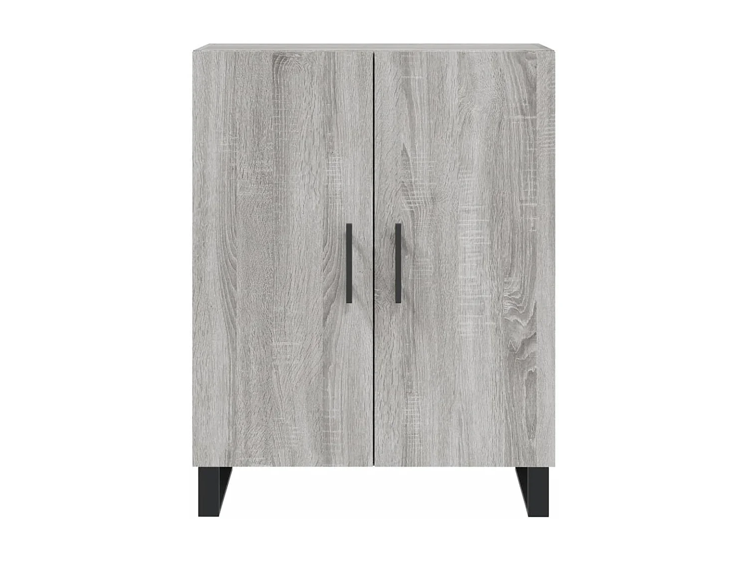 Buffet haut Sonoma gris 69,5x34x180 cm Bois d'ingénierie