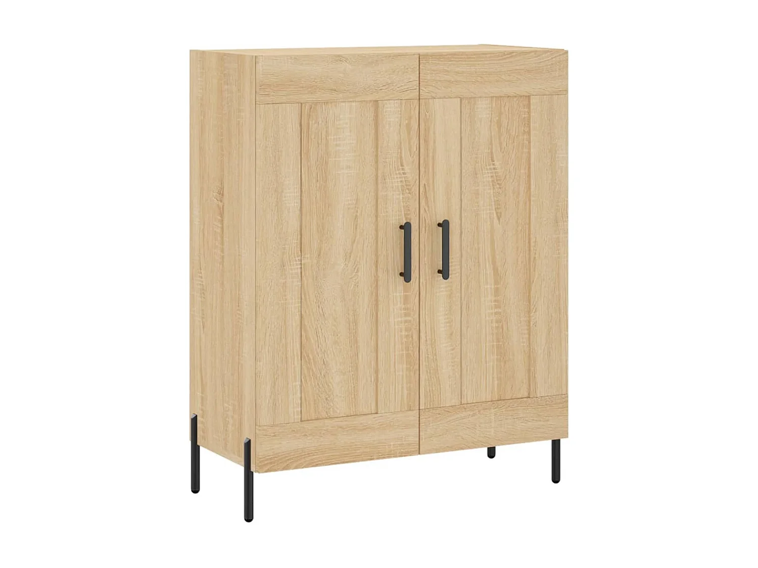 Buffet haut Chêne sonoma 69,5x34x180 cm Bois d'ingénierie