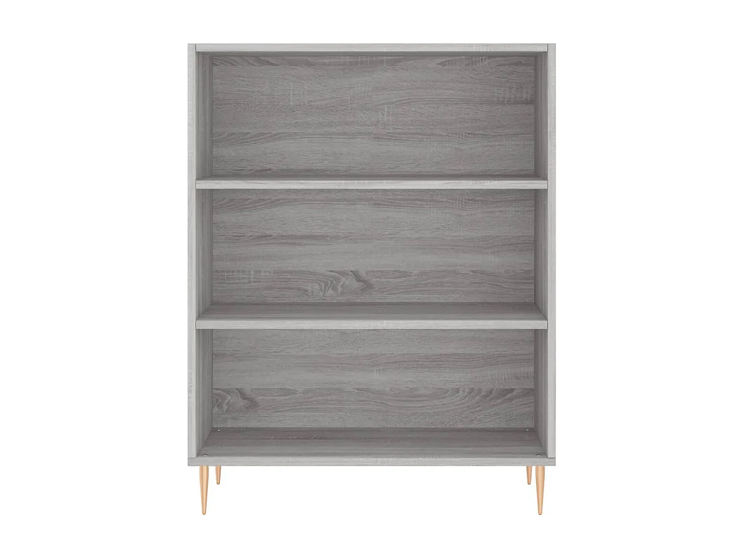 Buffet haut Sonoma gris 69,5x34x180 cm Bois d'ingénierie