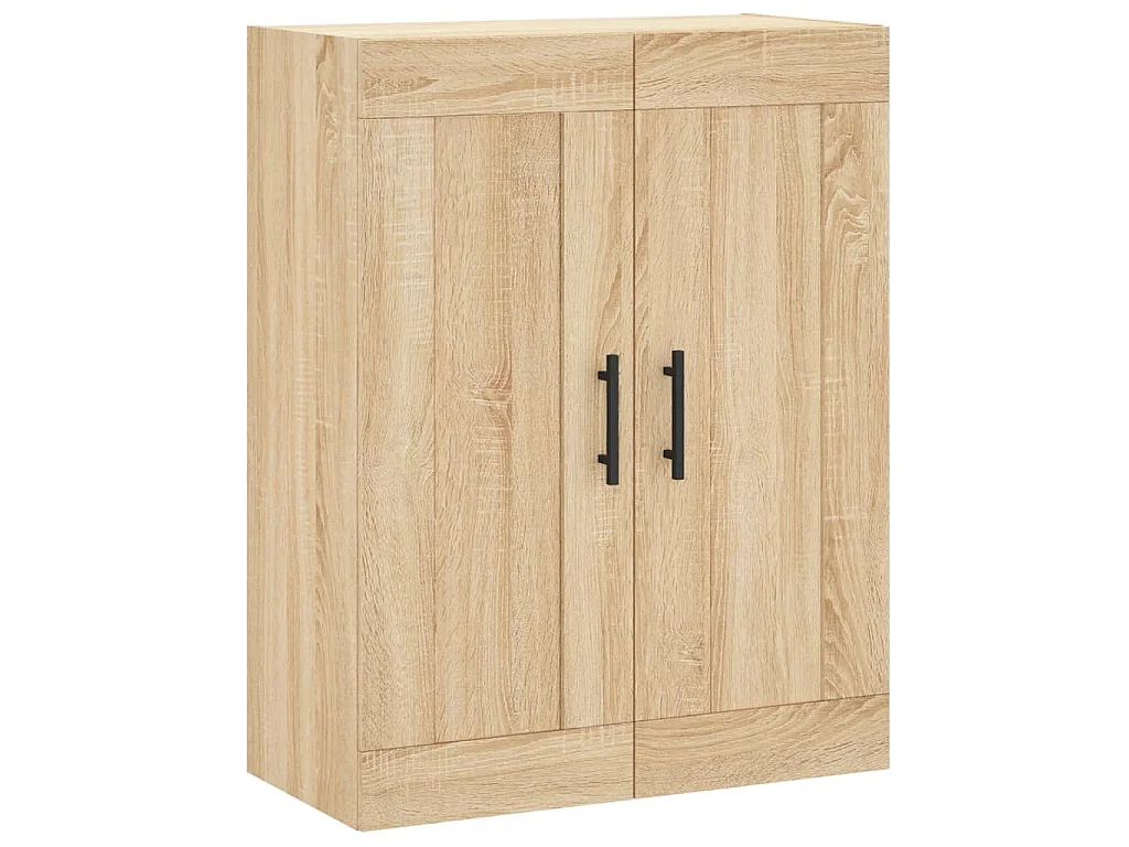 Buffet haut Chêne sonoma 69,5x34x180 cm Bois d'ingénierie