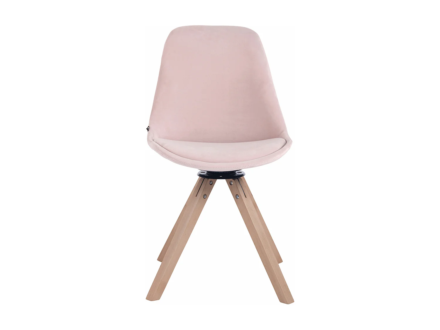 chaise salle à manger - Velours & Nature - Rose - Troyes