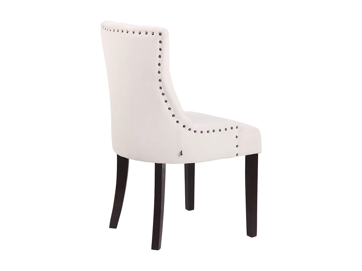 chaise salle à manger - Velours & Antique - Crème - Aberdeen