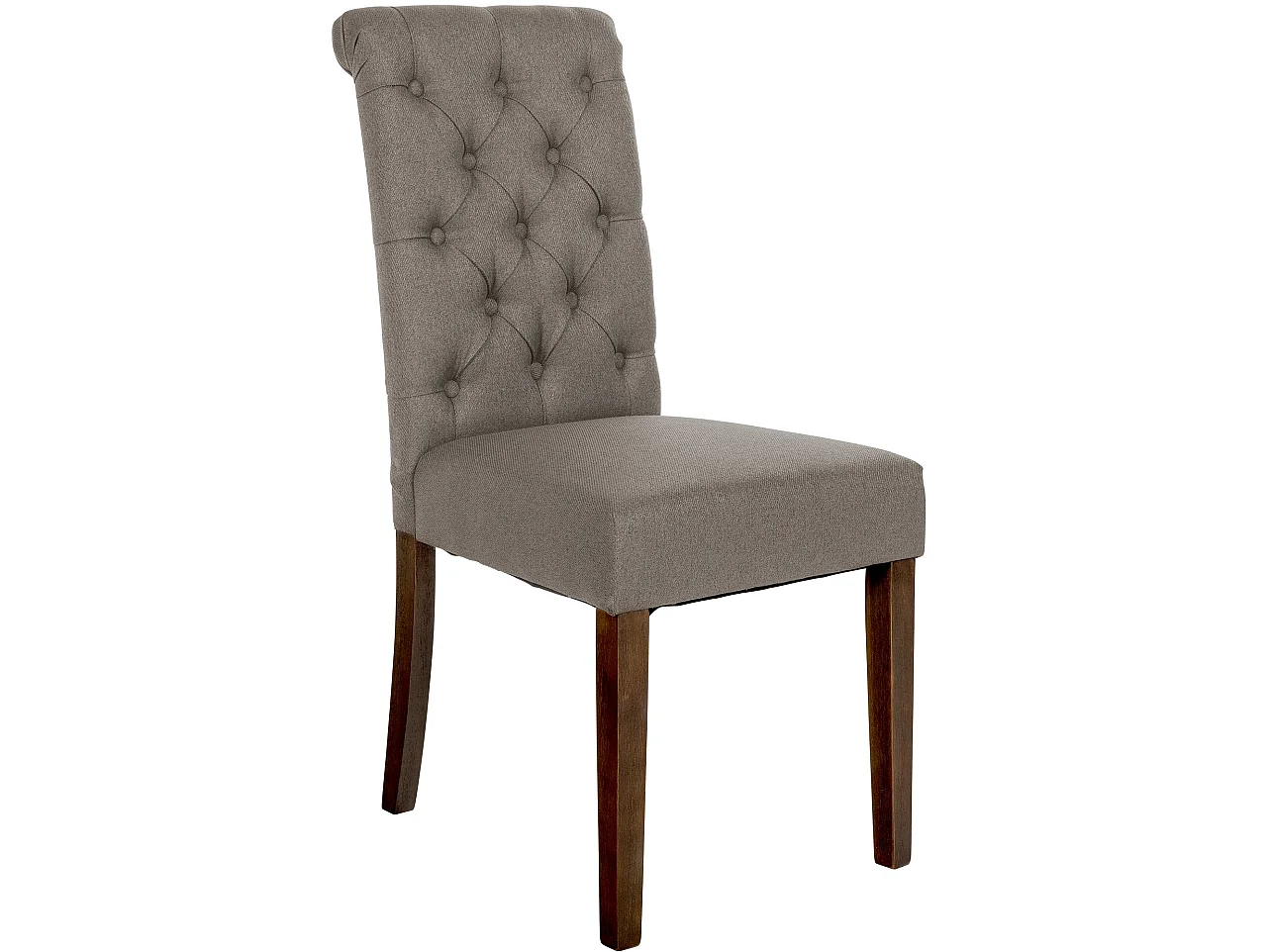 chaise salle à manger - Tissu - Taupe - Lisburn