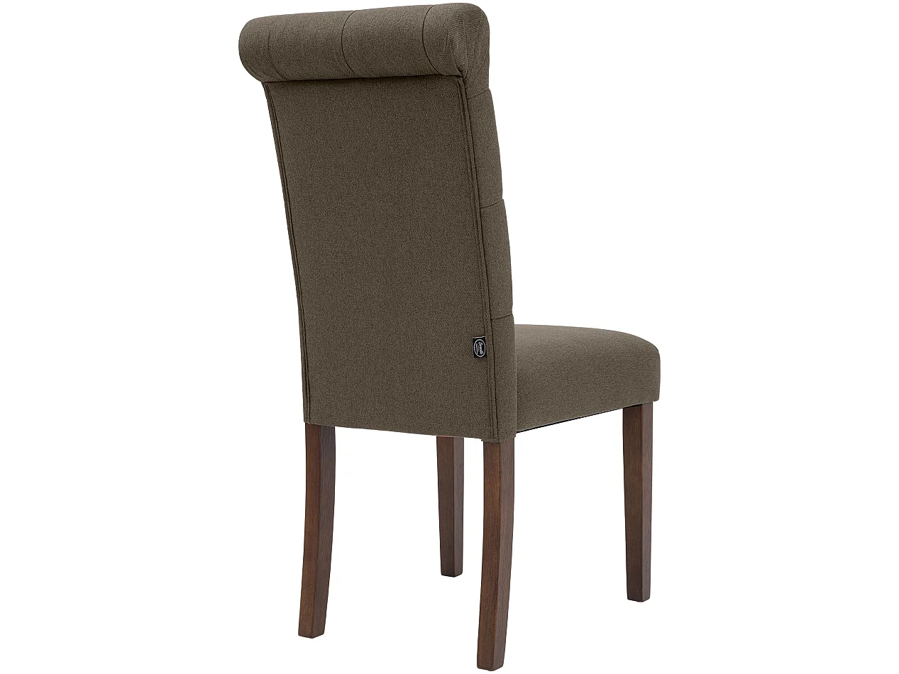 Eetkamerstoelen - Stof - taupe - Lisburn