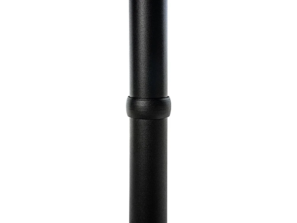 Table haute - carré - Bois - 60 x 60 cm - Noir / Noir - ST60