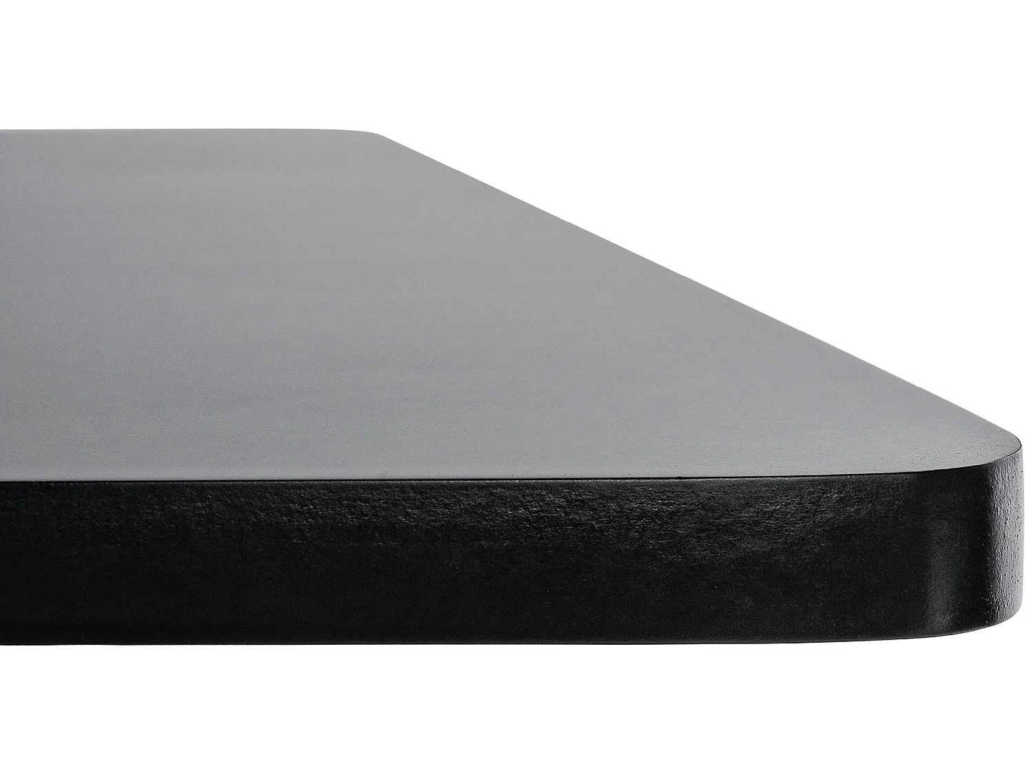 Table haute - carré - Bois - 60 x 60 cm - Noir / Noir - ST60