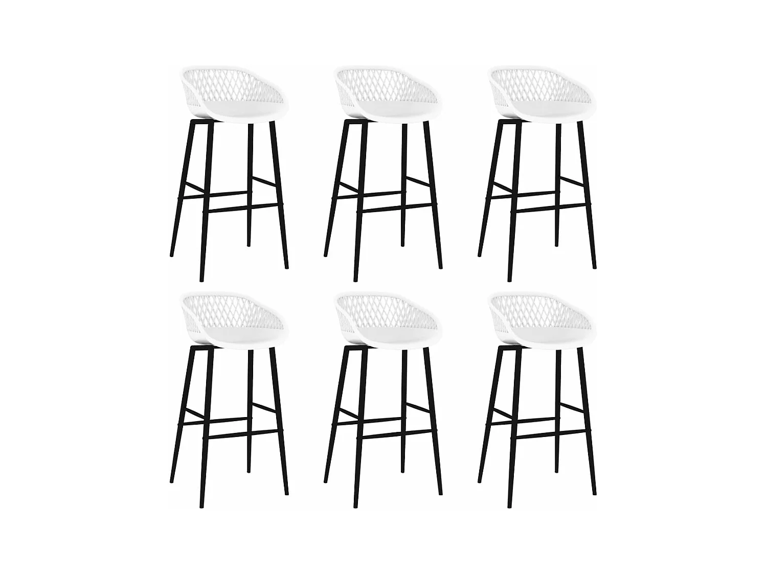 Set da Bar 7 pz Bianco