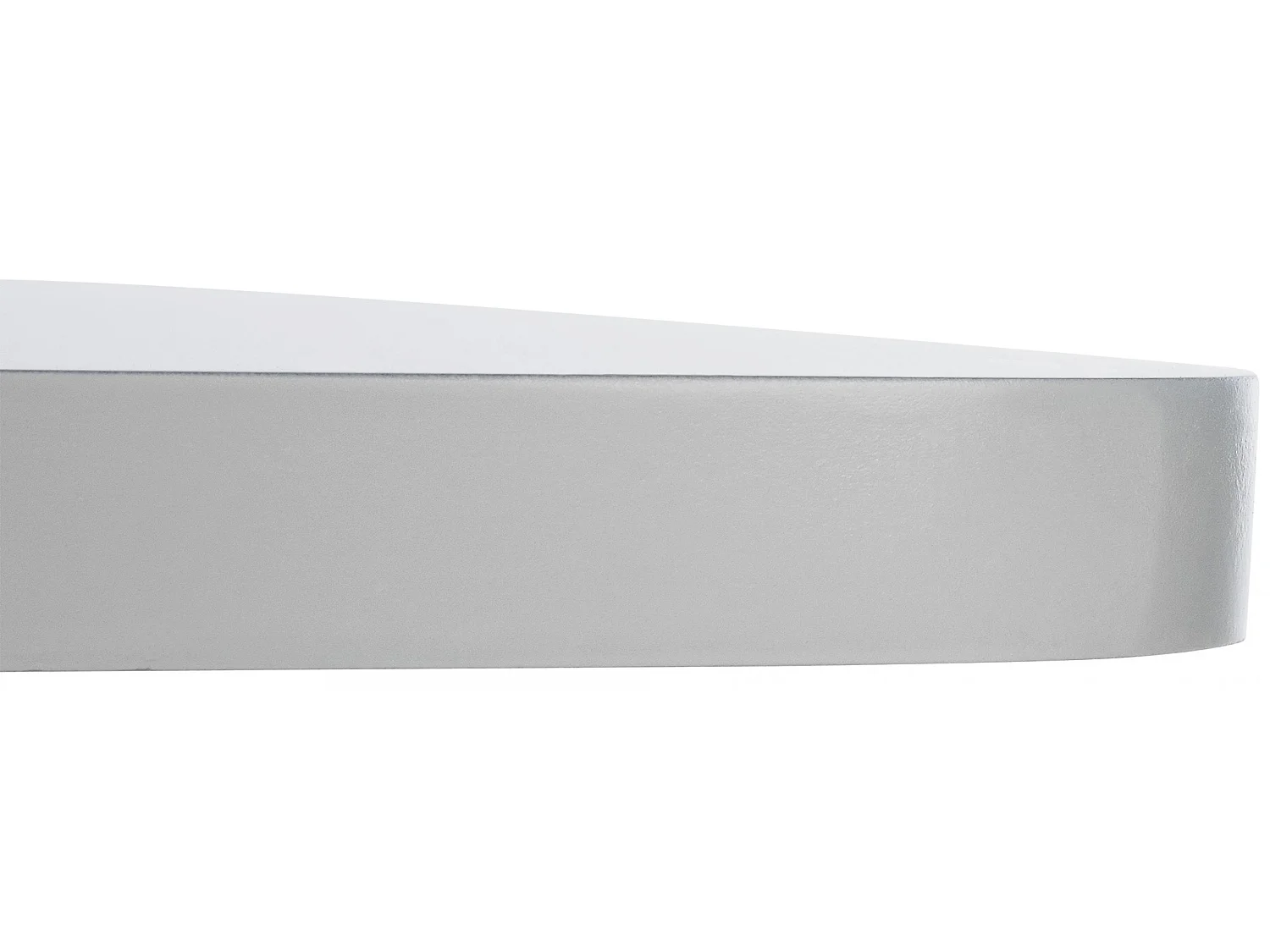Table haute - carré - Bois - 60 x 60 cm - Blanc / Blanc - ST60