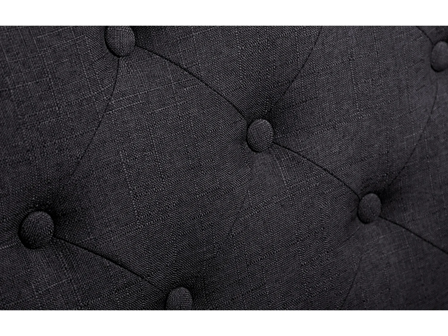 chaises avec accoudoirs - Tissu & Antique clair - Noir - Sugar