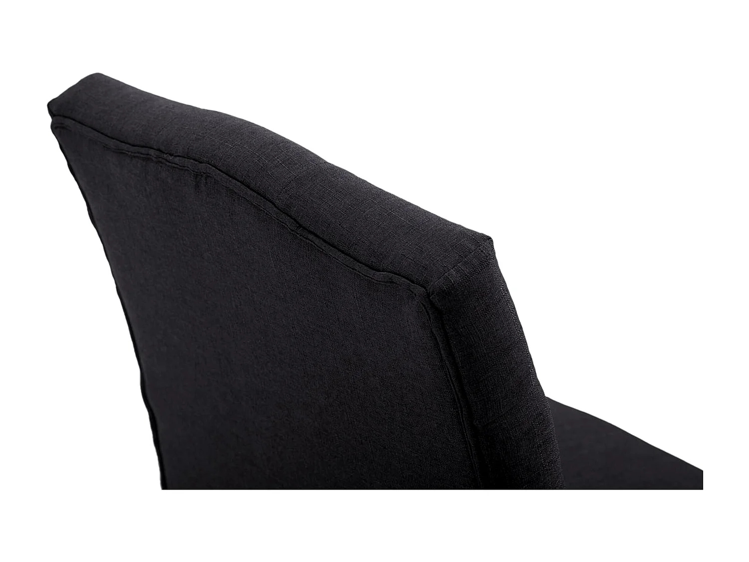 chaises avec accoudoirs - Tissu & Antique - Noir - Sugar