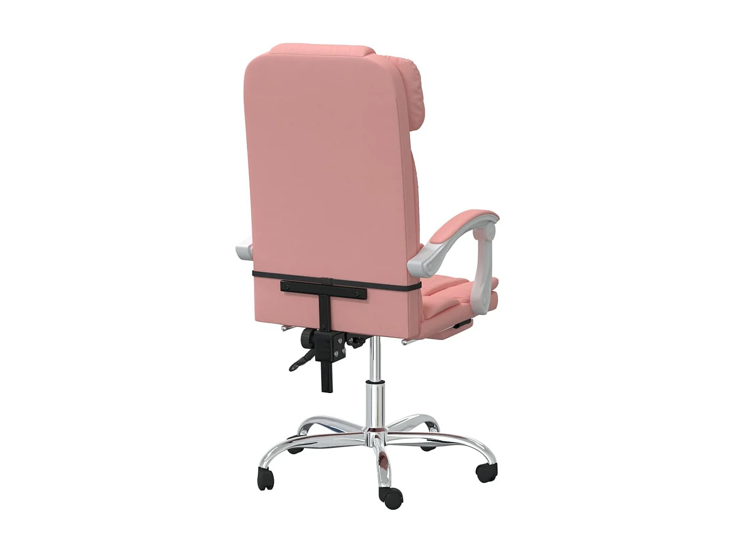 Fauteuil inclinable de bureau Rose Similicuir