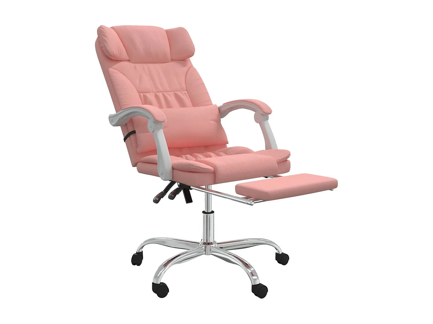 Fauteuil inclinable de bureau Rose Similicuir