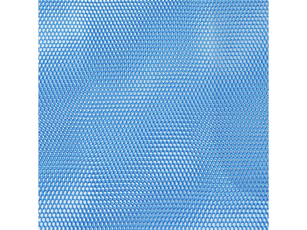 Chaise de bureau réglable en hauteur bleu tissu en maille