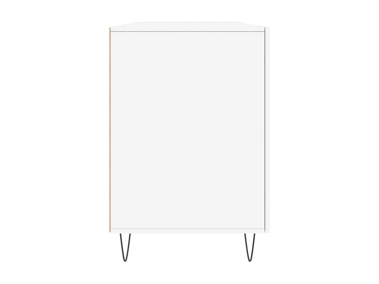 Bureau 140x50x75 cm bewerkt hout wit