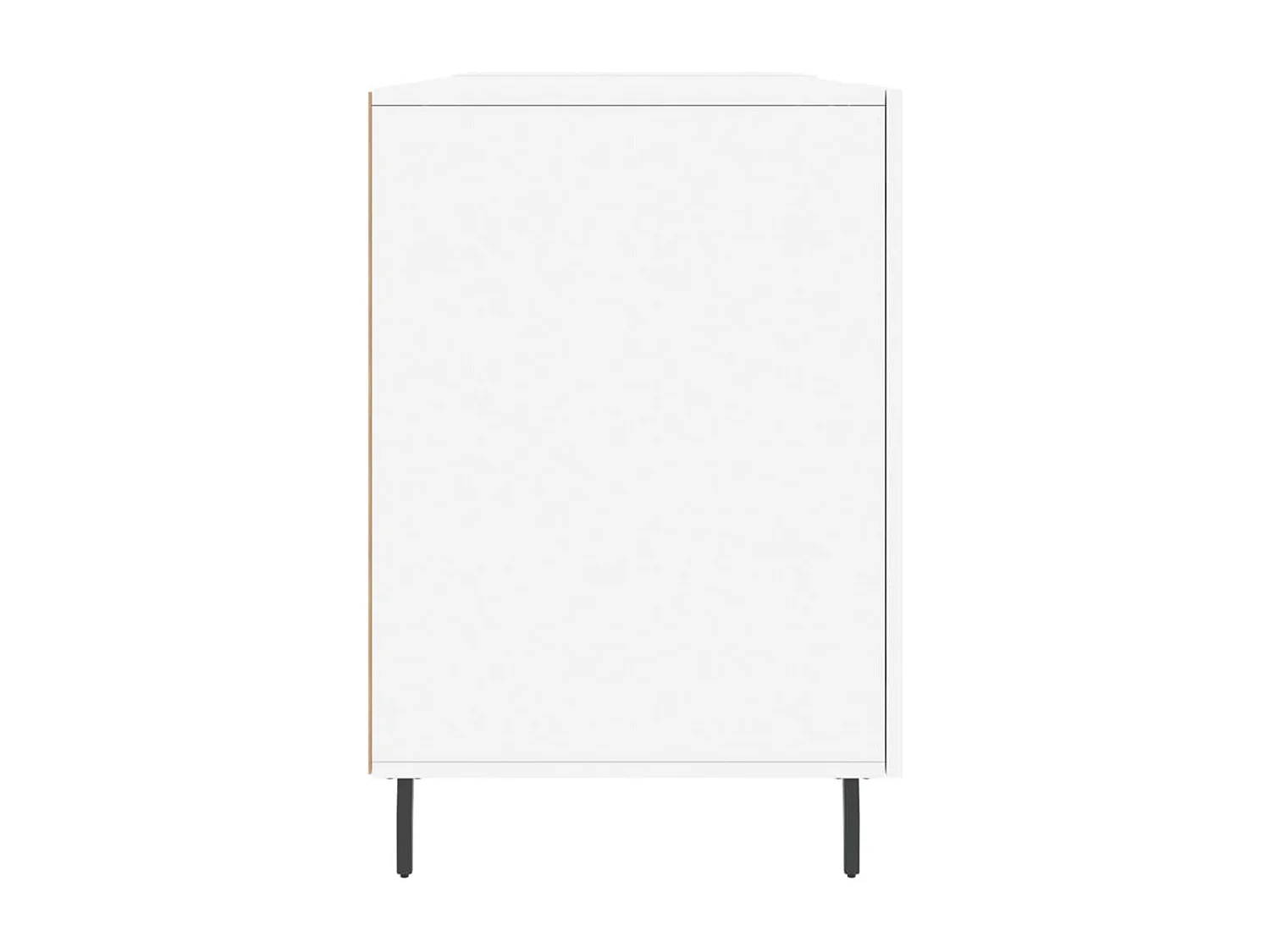 Schreibtisch Weiß 140x50x75 cm Holzwerkstoff