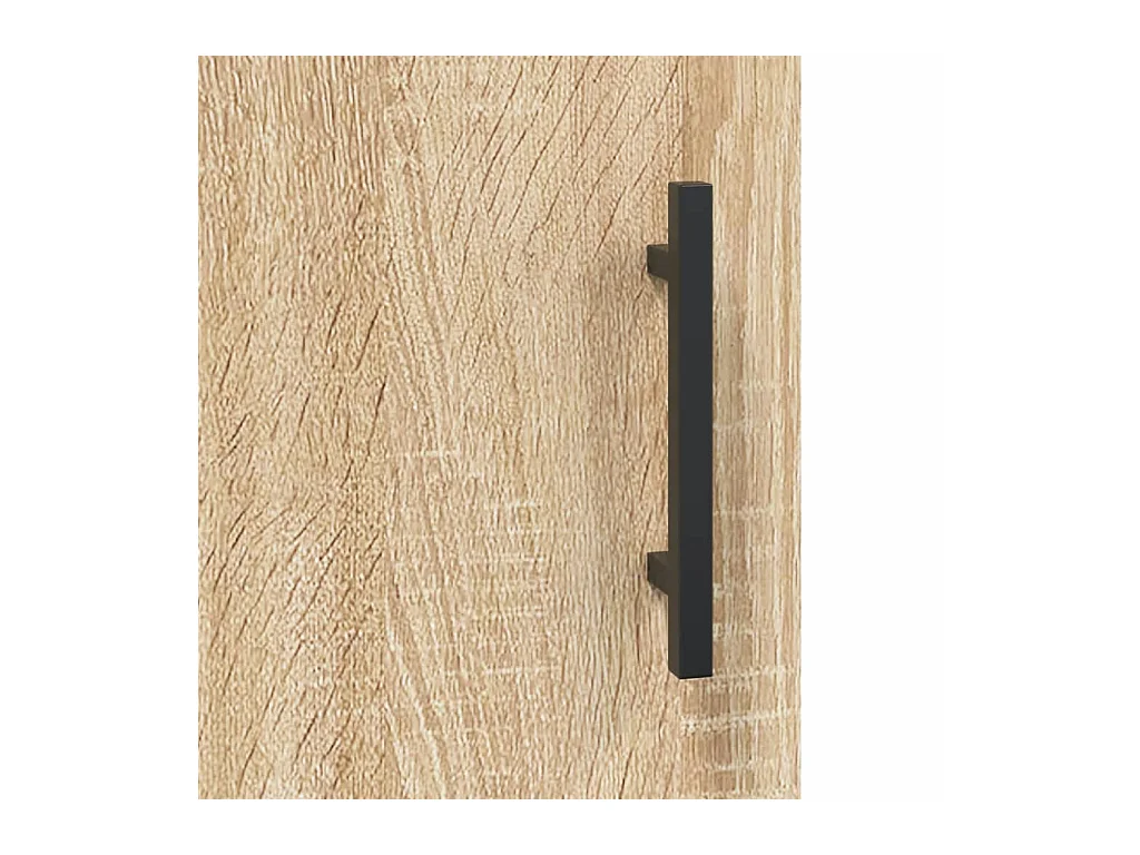 Scrivania Rovere Sonoma 140x50x75 cm in Legno Multistrato