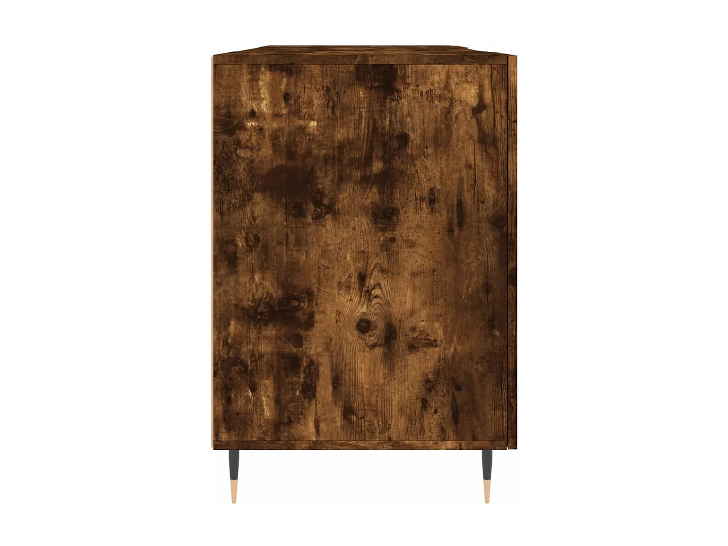 Escritorio madera de ingeniería roble ahumado 140x50x75 cm