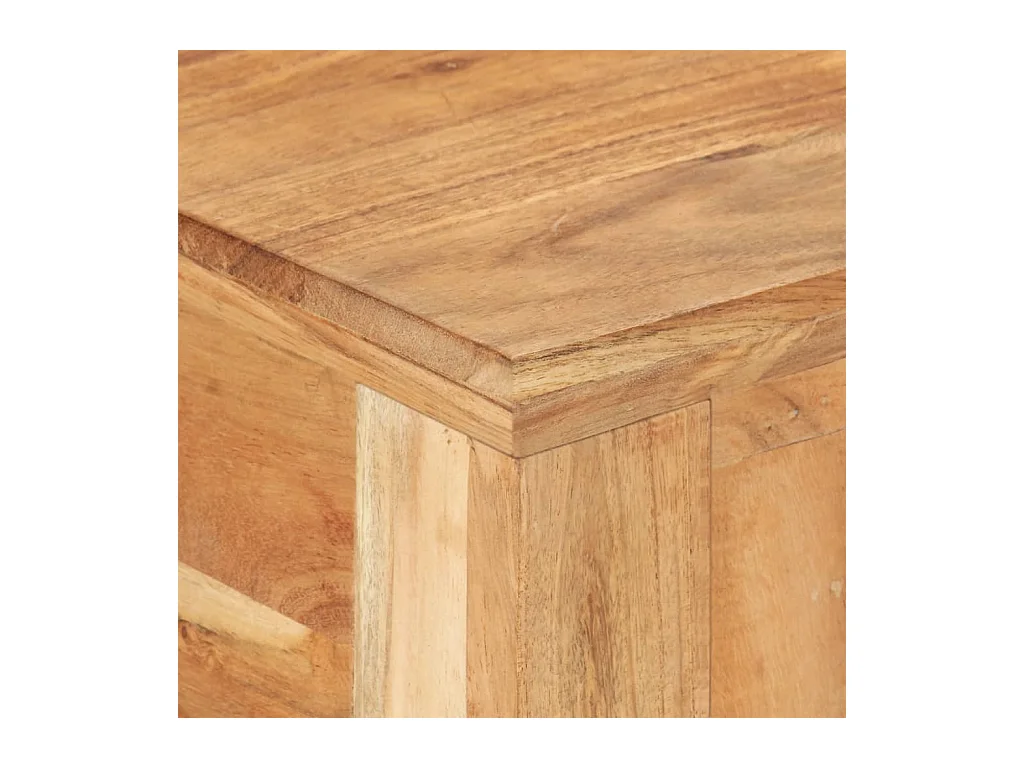 Bureau 110x50x75 cm Bois de récupération massif