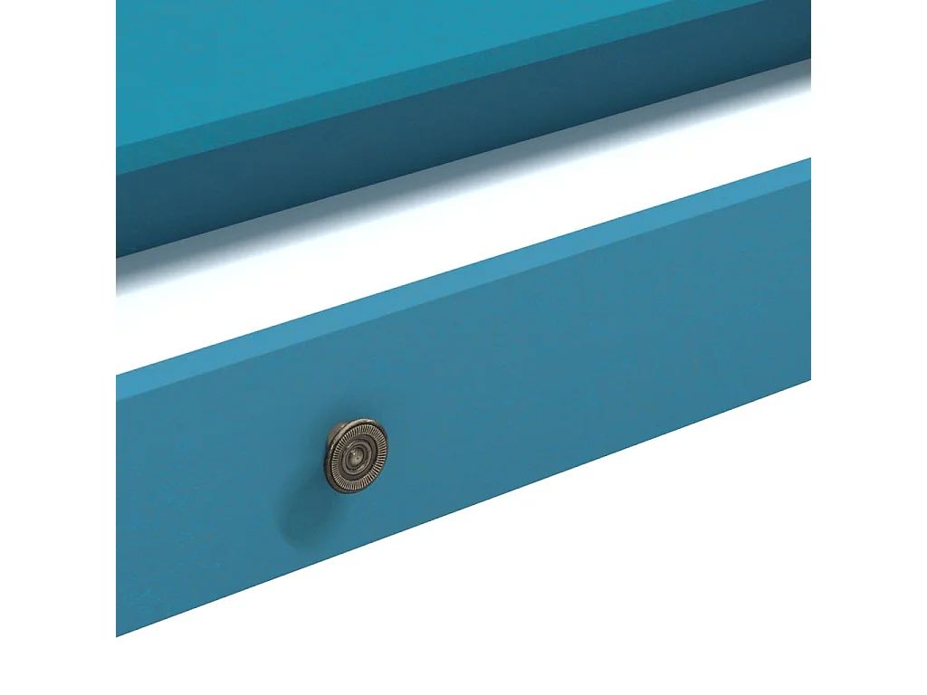 Computertisch mit Schublade Antikgrün 90x50x76,5 cm