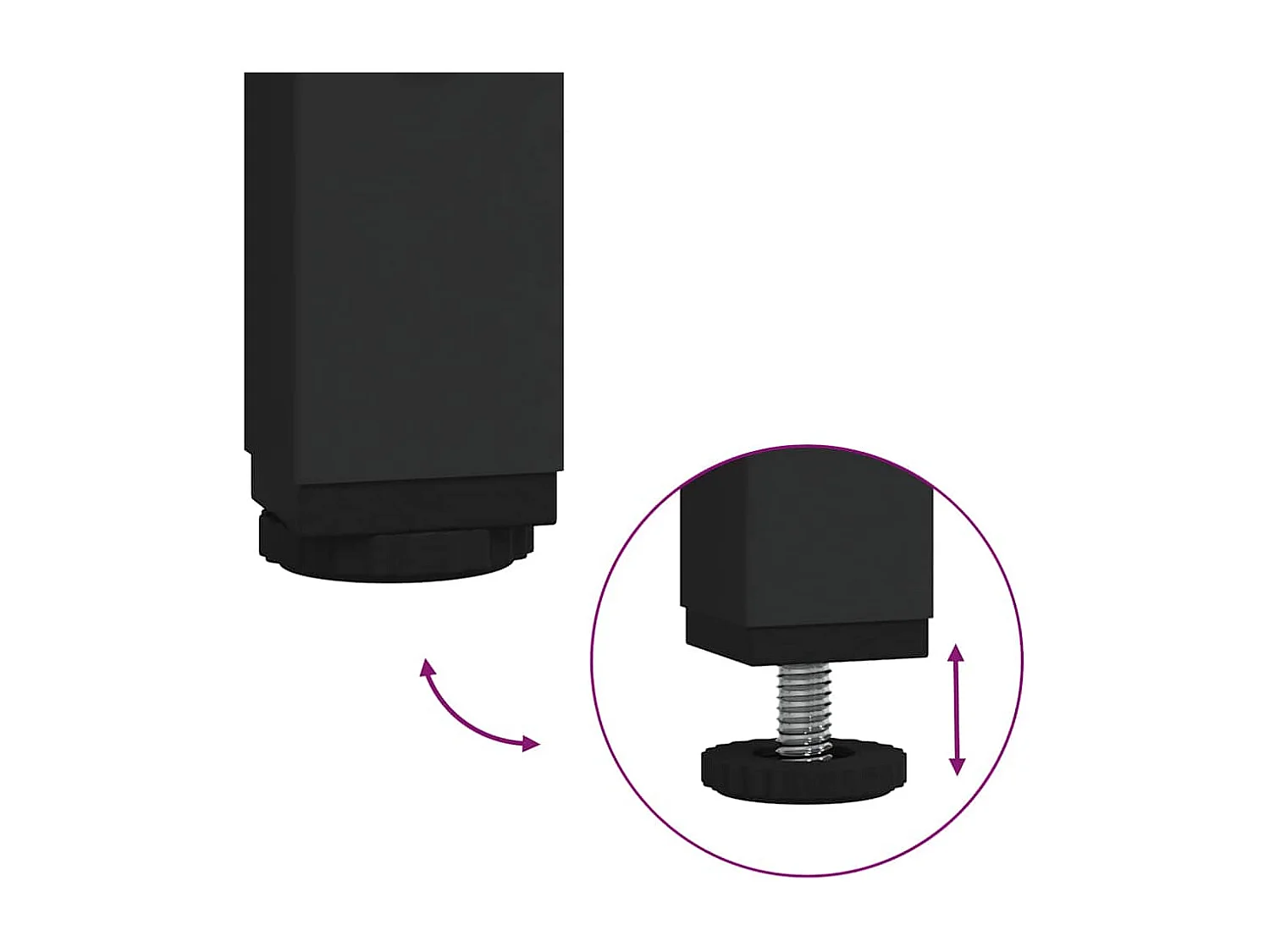 Bureau chêne marron 139x139x75 cm bois d'ingénierie